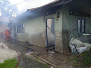 1 Rumah Warga Baran, Meral, Hangus Dilalap Api