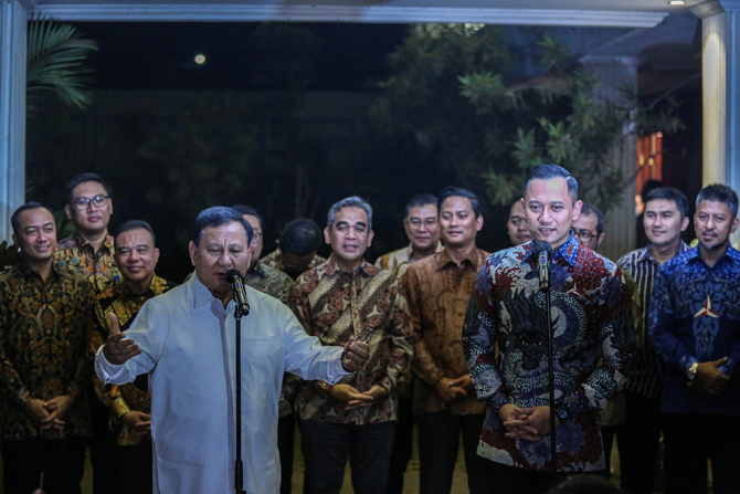 Elektabilitas Prabowo Tertinggi, Ungguli Ganjar dan Anies