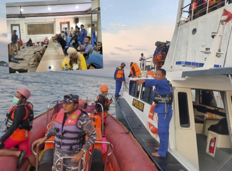 Black Out, KMP Nusa Dua Kandas, Seluruh Penumpang Berhasil Diselamatkan