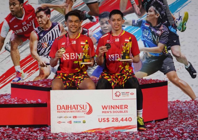 Fajar/Rian Persembahkan Gelar Juara di Indonesia Masters 2022