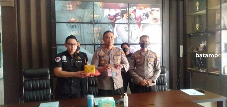 Bawa Sabu, Kru Kapal Penumpang Ditangkap Polisi