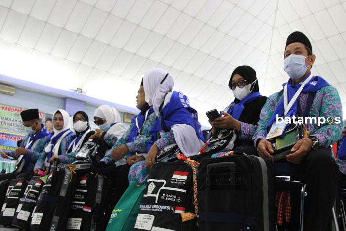 JCH Kloter Pertama Embarkasi Batam Tiba di Tanah Suci