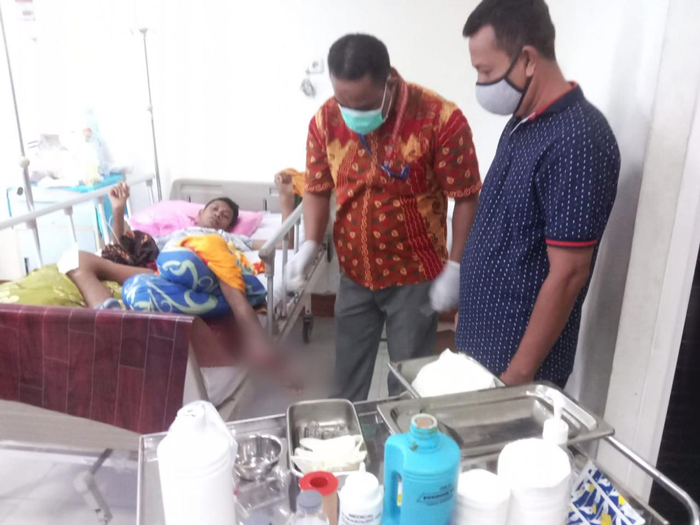 Responsif, Kemensos Bantu Kardawi Ngonano, Penderita Tumor Langka