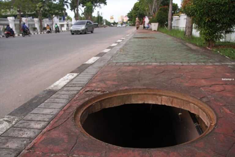 Pencurian Tutup Drainase di Engku Putri Tidak Terpantau CCTv, Ini Sebabnya