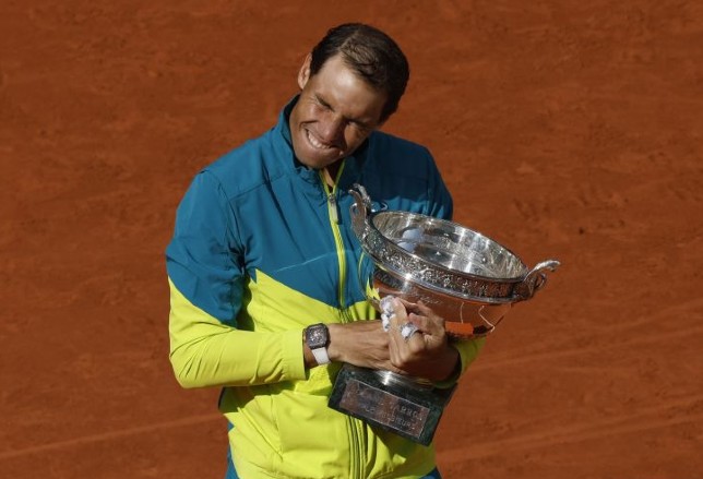 Rajai Tanah Liat, Rafael Nadal Raih Titel Grand Slam ke-22