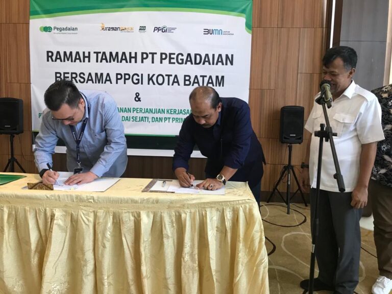 Pegadaian Area Batam Gandeng Perusahaan Gadai Swasta Sinergi Permodalan untuk Layani Masyarakat