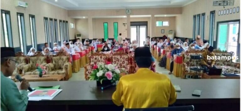 JCH Karimun Lakukan Persiapan Naik Haji di Tingkat Kecamatan