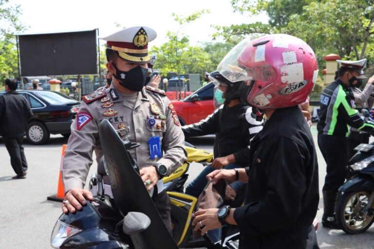 Driver Ojek Online Banyak Terjaring Operasi Patuh Seligi