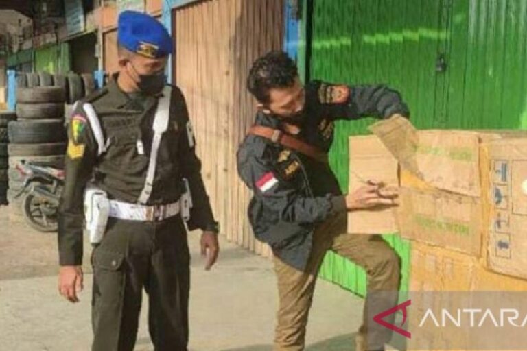 Bea Cukai Jambi Bersama Denpom Gagalkan Penyelundupan Rokok Ilegal