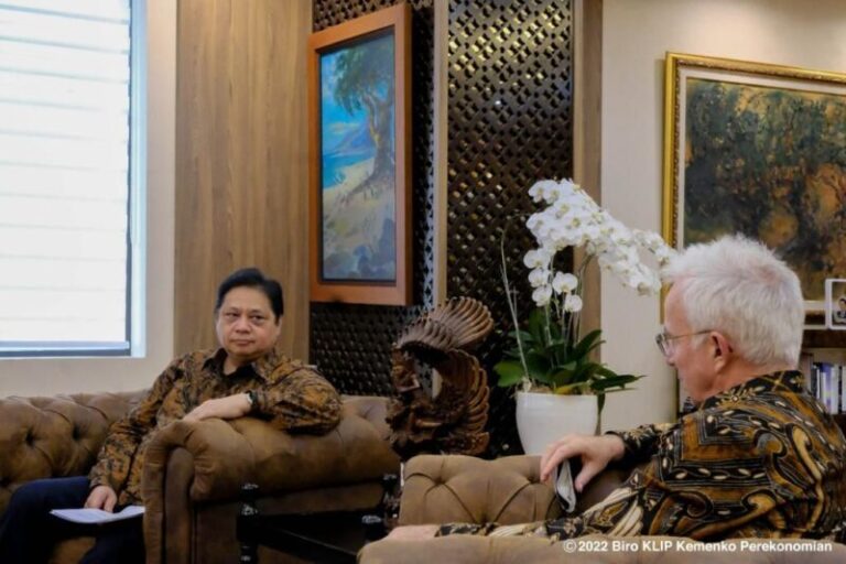 Bertemu Menko Airlangga, Direktur Eksekutif Global Fund Jajaki Peluang Kerja Sama dengan Indonesia