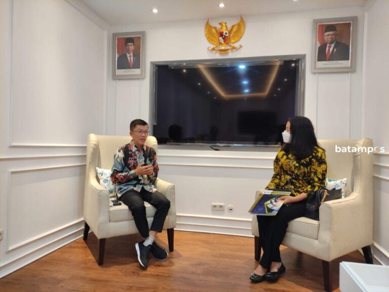 Kadis Kominfo Kepri Temui Stafsus Menkominfo, Gubkepri Prioritaskan Gesa Percepatan Pembangunan BTS di Wilayah Perbatasan