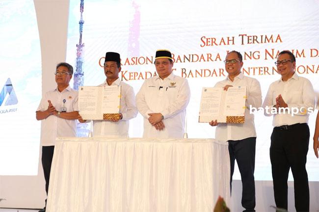 Kepala BP Batam Teken Komitmen Pengembangan Batam di Sisi Darat, Laut dan Udara