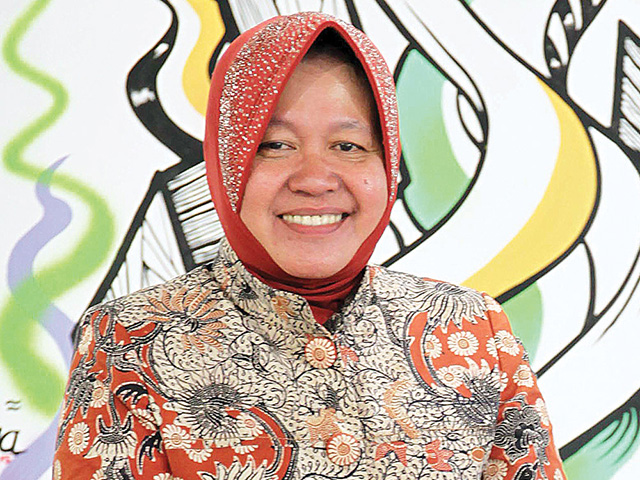 Mensos Risma Kunjungi Warga Pulau Bertam-Batam