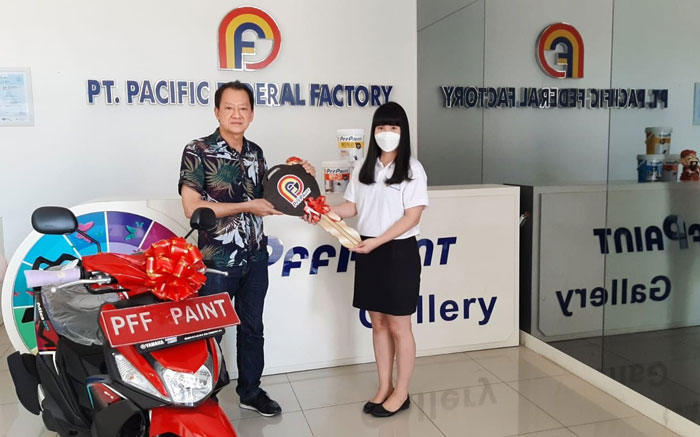 Warga Tanjung Pinang Kembali Dapat Motor dari PFF PAIN
