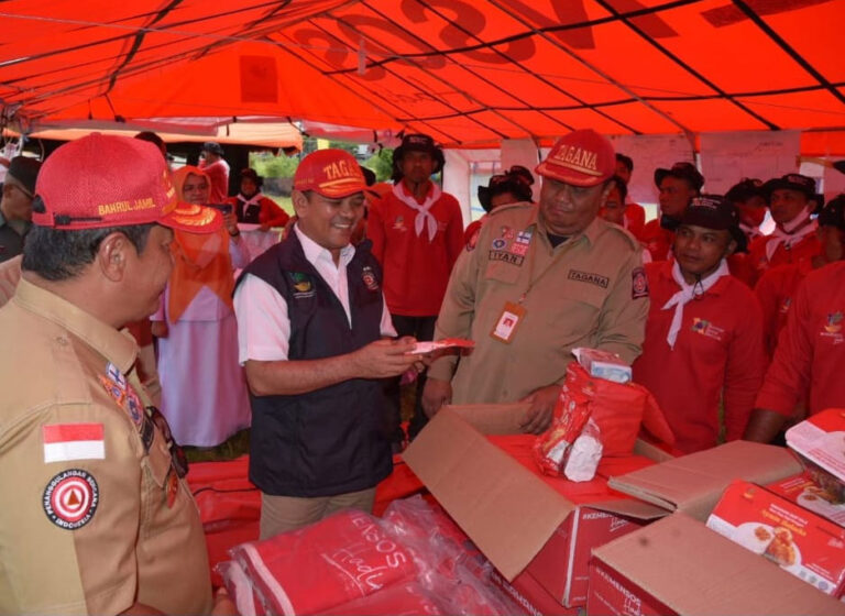 Kemensos Kukuhkan Kampung Siaga Bencana Lembah Seulawah, Aceh Besar