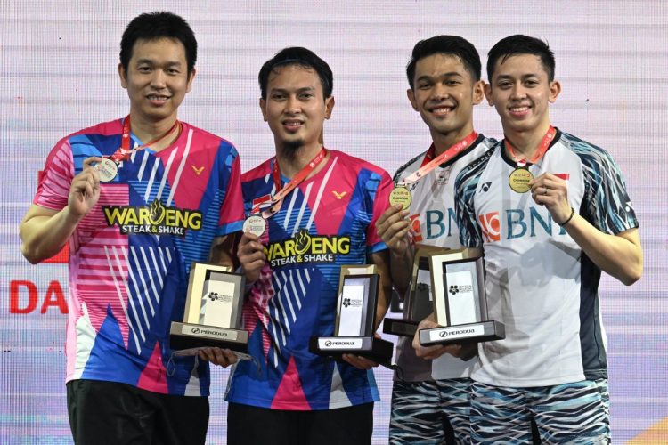 Duel di Malaysia Masters, Hendra/Ahsan Berikan Pujian kepada Fajar/Rian