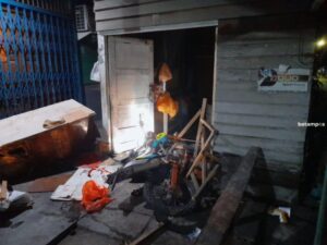 Diduga Mabuk, Fadil Tabrak Rumah Warga