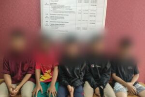 5 Remaja Perusak Jembatan wisata Istana Kota Rebah Ditangkap Polresta Tanjungpinang