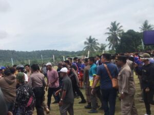 Sempat Diwarnai Kericuhan, Laga Final Cabor Sepak Bola Popda Kepri Dimenangkan PS Bintan