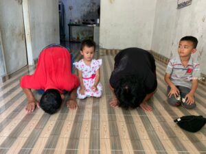Tumor Mata Sembuh, Putri Aisyah Pulang ke Tanjungpinang