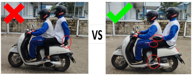 Amankah Memegang Behel Atau Handle Belakang Motor Saat Berkendara?