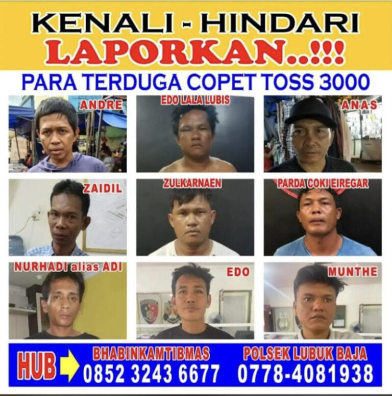 Waspadai 9 Spesialis Copet Ini, Mereka Beraksi di Pasar Tos 3000