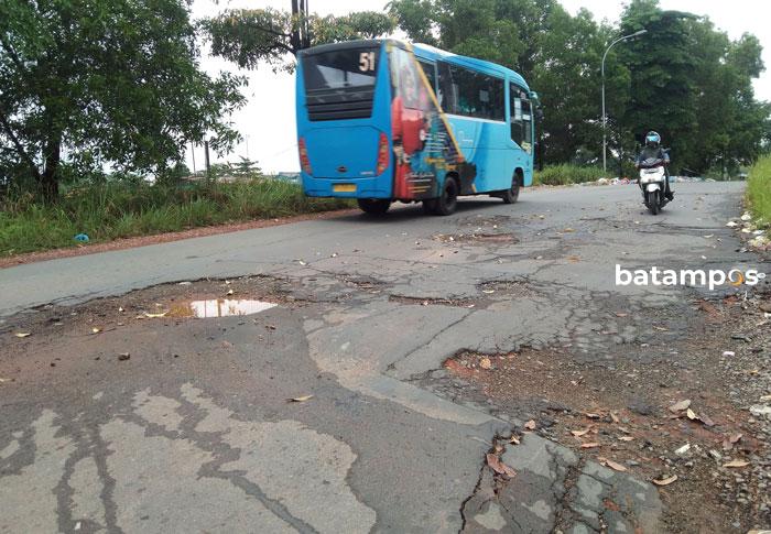 DBMSDA Minta Provinsi Segera Tangani Kerusakan Jalan di Batam