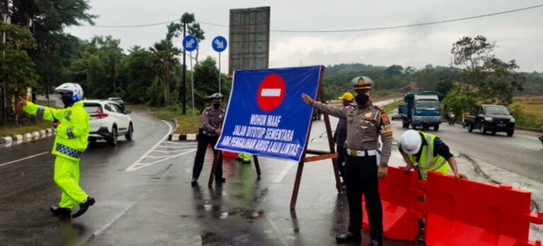 Arus Lalu Lintas di Southlink Dialihkan, Guna Kelancaran Pelebaran Jalan