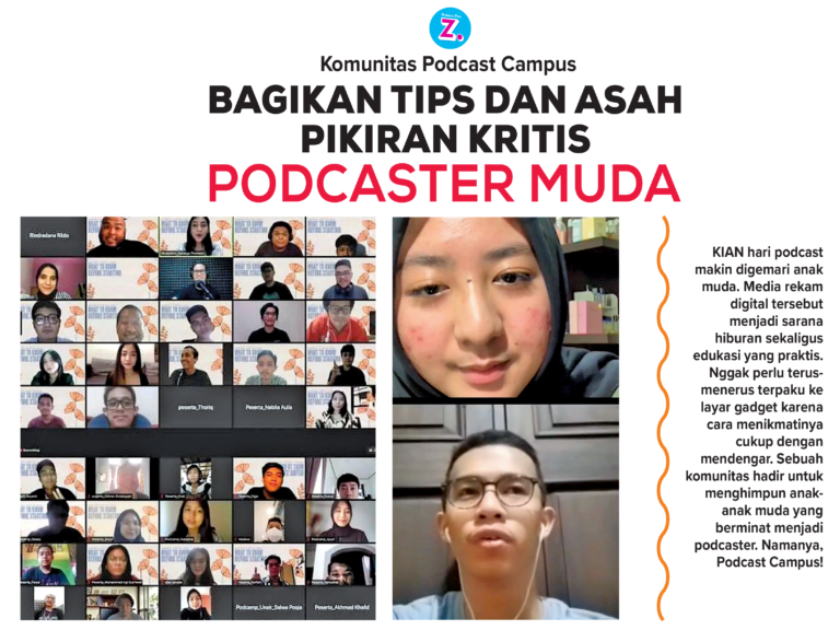 Komunitas Podcast Campus – Bagikan Tips dan Asah Pikiran Kritis Podcaster Muda