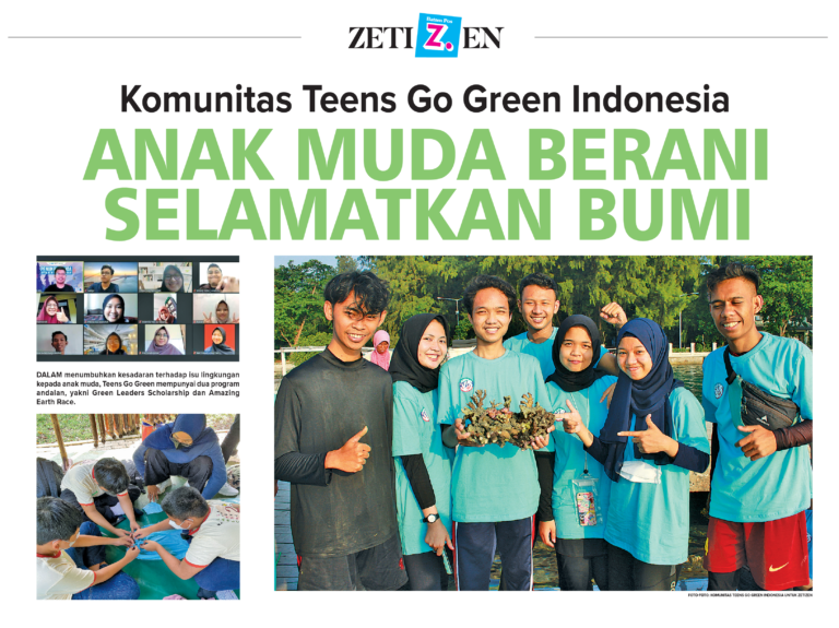Komunitas Teens Go Green Indonesia – Anak Mudah Berani Selamatkan Bumi