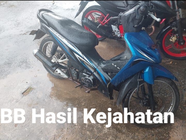 Polsek Sekupang Ringkus Pelaku Curanmor, Motor Curiannya Juga Diamankan