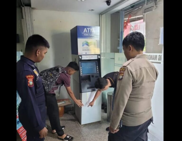 Coba Bobol Mesin ATM dengan Kunci Inggris, Pelaku Diringkus Polsek Sekupang