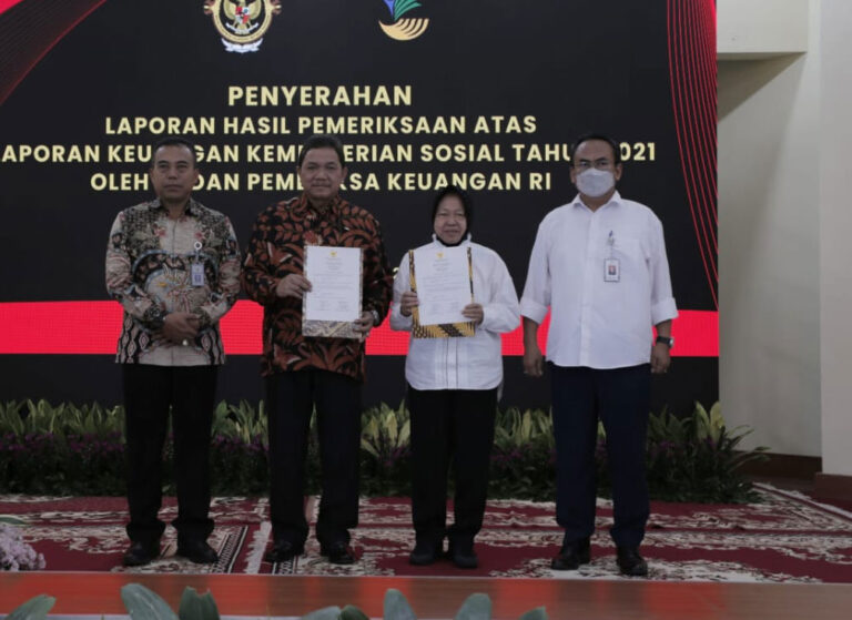 BPK Apresiasi Kerja Keras Kemensos