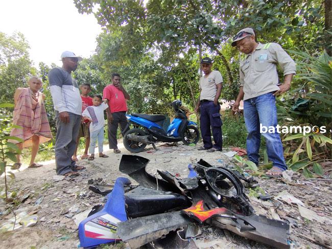 Warga Tanjunguncang Grebek Gudang yang Diduga Dijadikan Penampungan Motor Curian