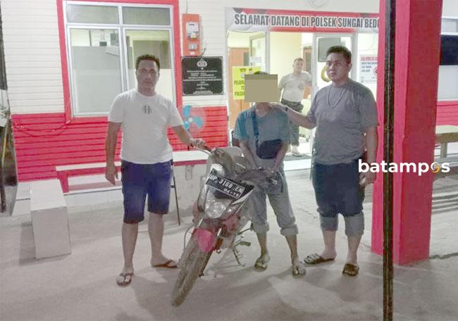 Polsek Sei Beduk Tangkap Pelaku Curanmor