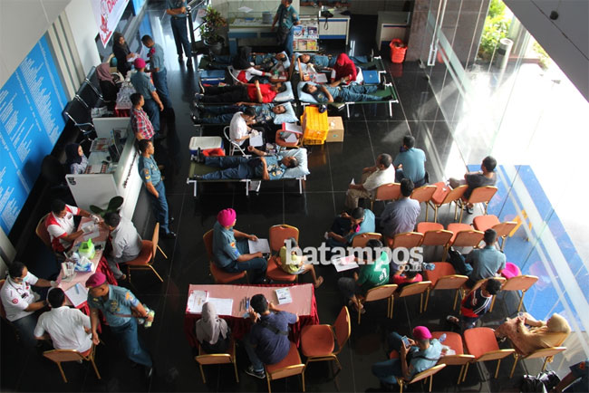 Batam Pos Gelar Donor Darah