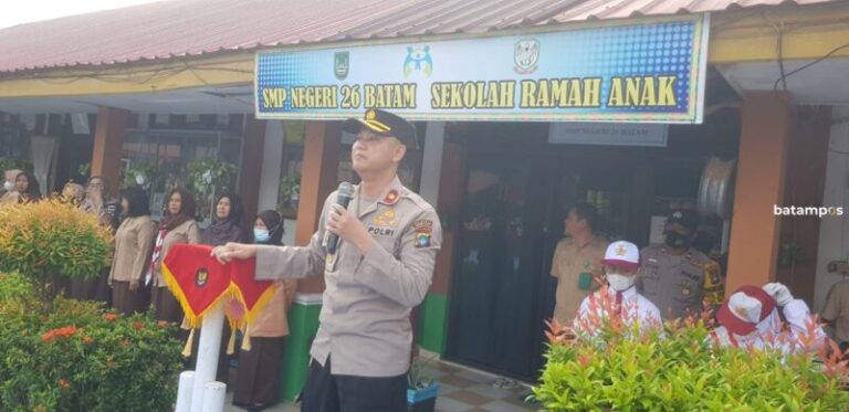 Isi Materi MPLS SMP N 26, Ini Materi Kompol Daniel Ganjar Kristanto