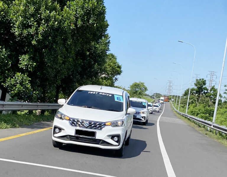 Jurnalis Test Drive bersama All New Ertiga Hybrid, Irit Bahan Bakar