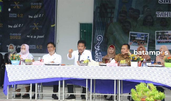 Wali Kota Batam Datangi Sejumlah SMP Negeri, Tujuannya…