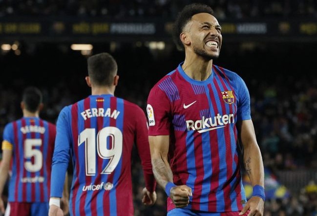 Barcelona Banderol Aubameyang Rp 451 Miliar