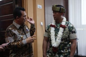 Sambut Panglima TNI di Bandara RHF, Gubkepri: Ini Penting karena Kepri Berbatasan dengan Negara Tetangga
