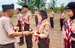 Kwarcab Gerakan Pramuka Bintan Kirim 16 Peserta ke Jambore Nasional di Cibubur, Jakarta