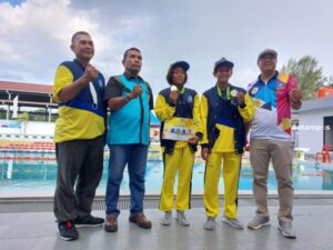 2 Atlet Popda Cabor Renang asal Bintan Masuk Limit Toleransi Popnas