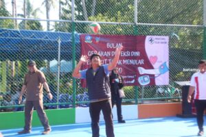 Lapangan Bola Voli di Desa Pangkil Diresmikan, Pesan Roby Dijaga dan Dimanfaatkan Bersama