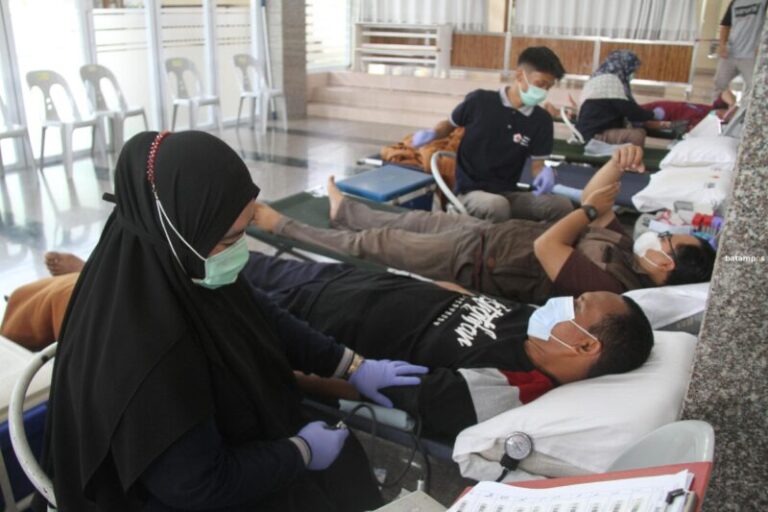 Donor Darah Masjid Indah Sukajadi Kumpulkan 121 Kantong Darah