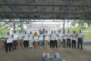 50 Ribu Pavling Blok dan Batako untuk Fasilitas Umum jadi CSR ULP PLTU TBK