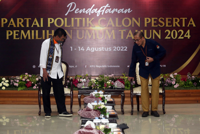 KPU Nyatakan 21 Parpol Sudah Lengkapi Persyaratan Pemilu 2024