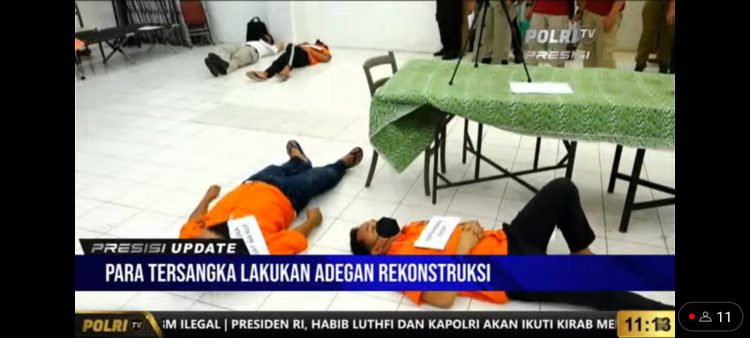 16 Adegan Kejadian Magelang Diperagakan