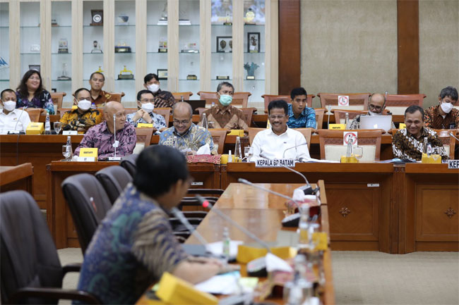 BP Batam Paparkan Hasil Pemeriksaan Laporan Keuangan 2021 ke DPR RI