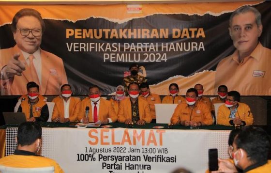 Hanura Pilih Daftar ke KPU Saat Tanggal Cantik 8/8